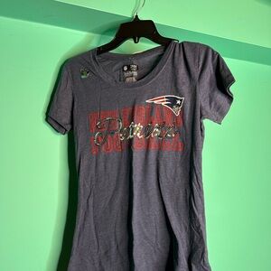 NFL Team Apparel Women's Blue T-Shirt